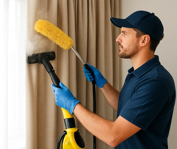 Emergency same-day curtain stain removal regents-park Matty Curtain Cleaning