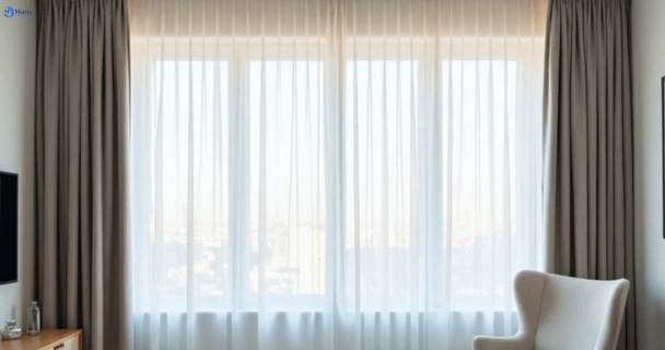 Freshly steam cleaned curtains in regents-park QLD