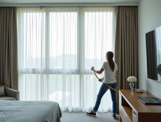 Regents Park Sheer Curtain Cleaning